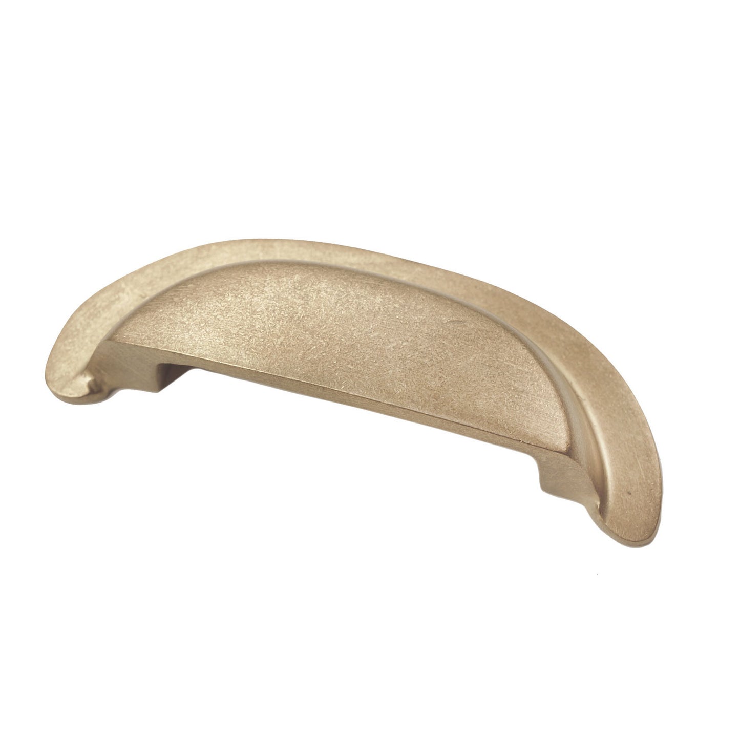Bronze 3" C2C - Deco - Flat Round Bin Pull