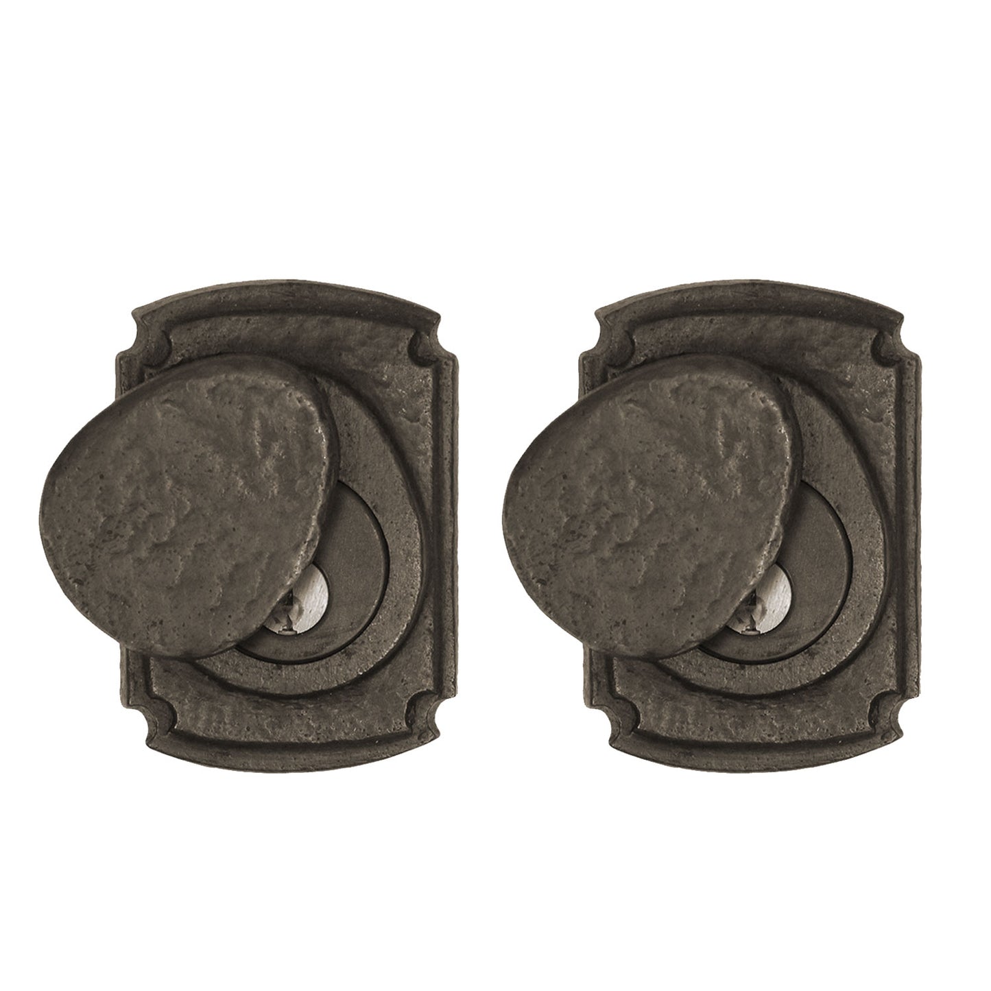 Textured Bronze Deadbolt - Euro - Double Cylinder