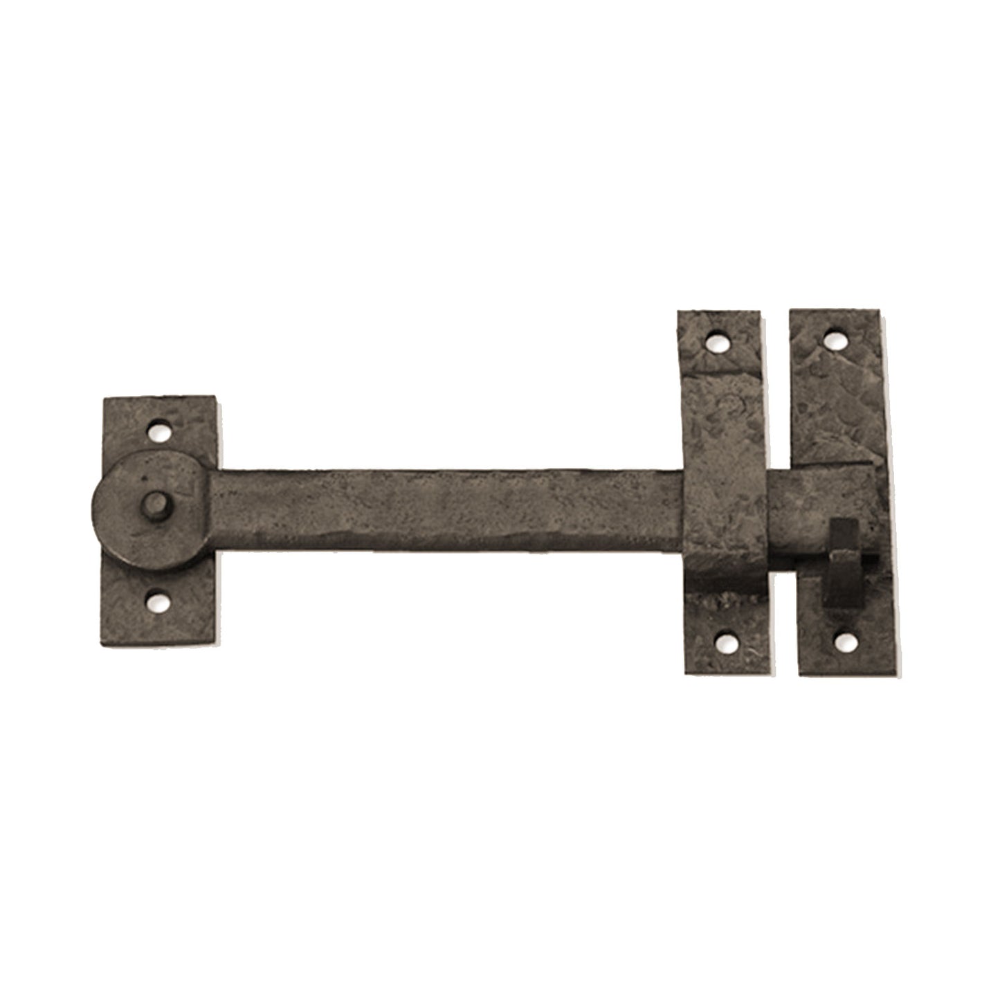 Textured Bronze Drop Bar without Knob - 7-1/2"