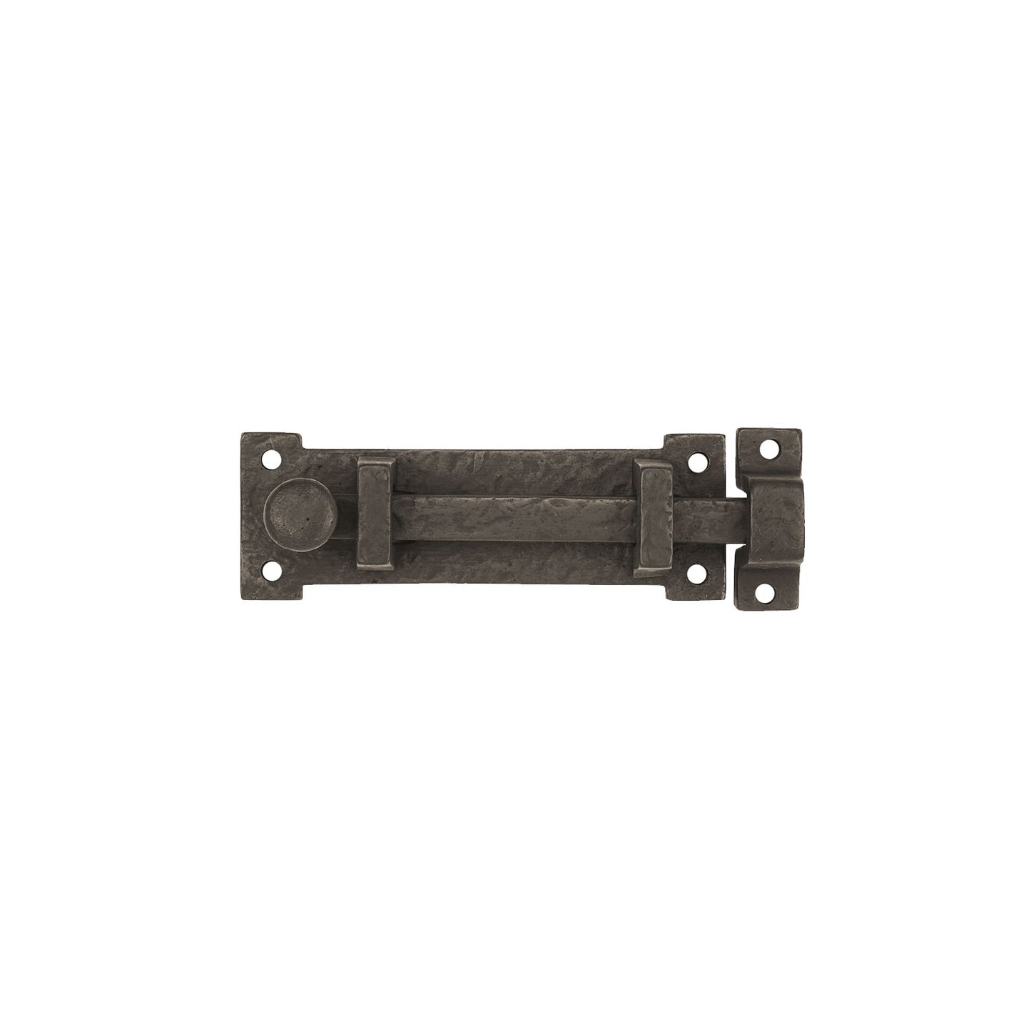 Textured Bronze Slide Bolt - 4" L - 3/4" Throw