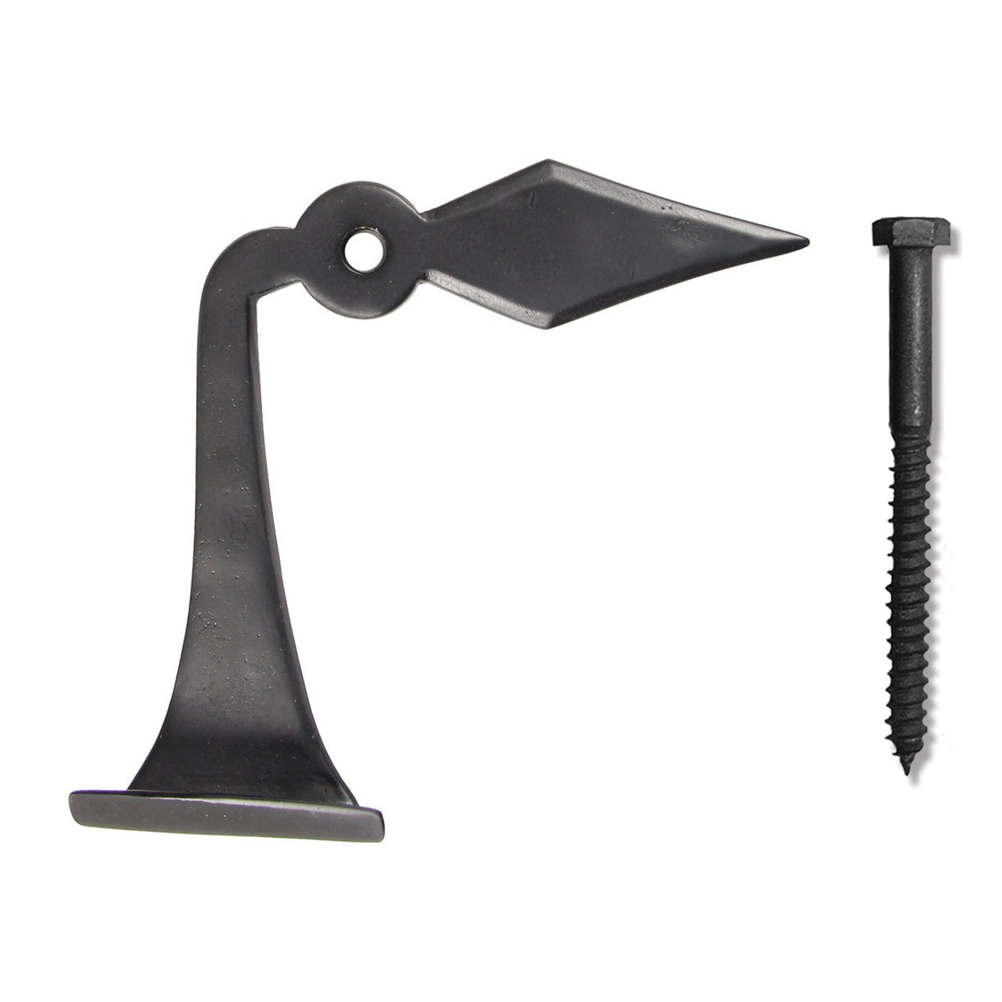 Brass Shutter Dog - Diamond Side (Left or Right)