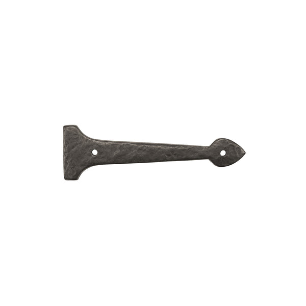 Textured Bronze Non-Active Strap Hinge - 5" Spear