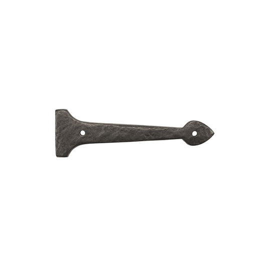 Textured Bronze Non-Active Strap Hinge - 5" Spear