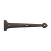 Textured Bronze Non-Active Strap Hinge - 8" Spear