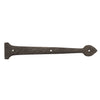 Textured Bronze Non-Active Strap Hinge - 12" Spear