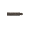 Textured Bronze Non-Active  Band Hinge - 10" - Spear