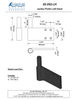 Textured Bronze Jamb Pintle (LH/RH)