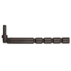 Textured Bronze Pintle in Pipe - Heavy