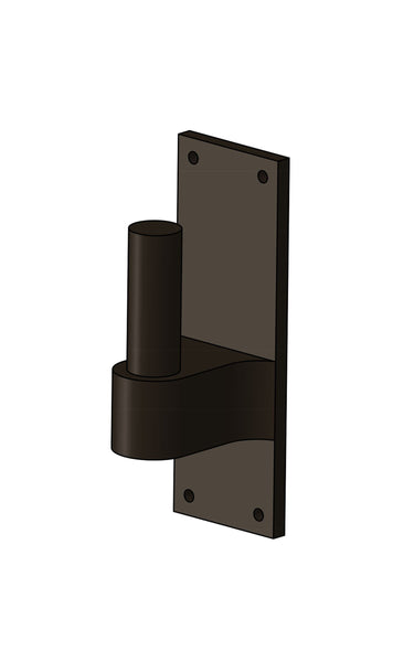 Textured Bronze Pintle on Plate (Copy)