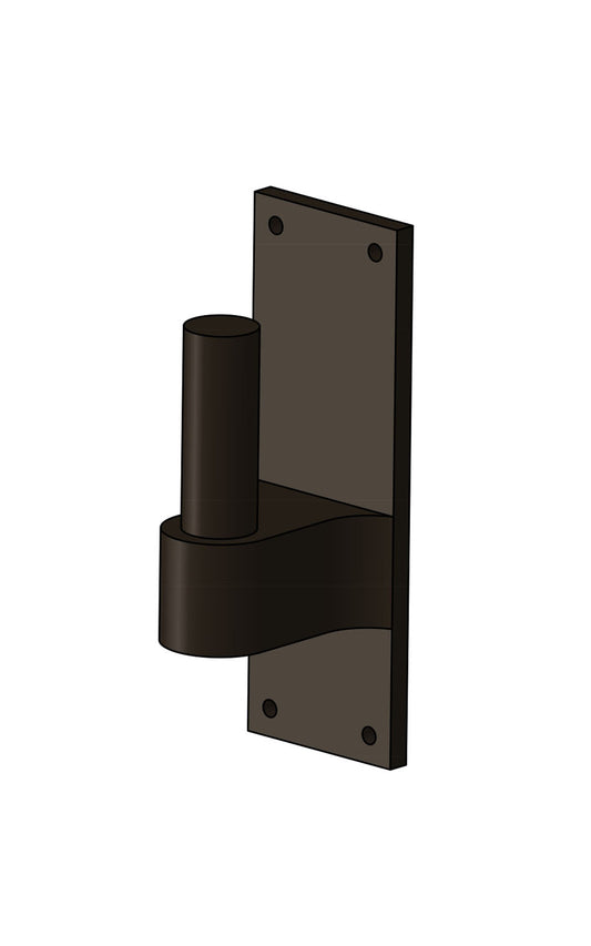 Textured Bronze Pintle on Plate (Copy)