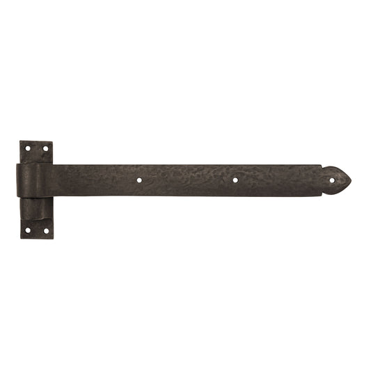 Textured Bronze Band Hinge - Small - 12" - Spear (Full Set with Pintle)