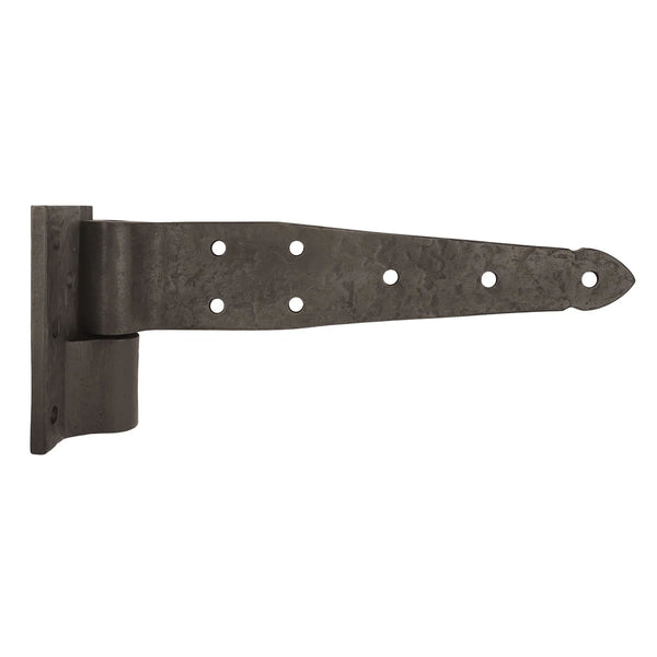 Textured Bronze Driveway Gate Hinge - Edge Mount - 16-1/2"
