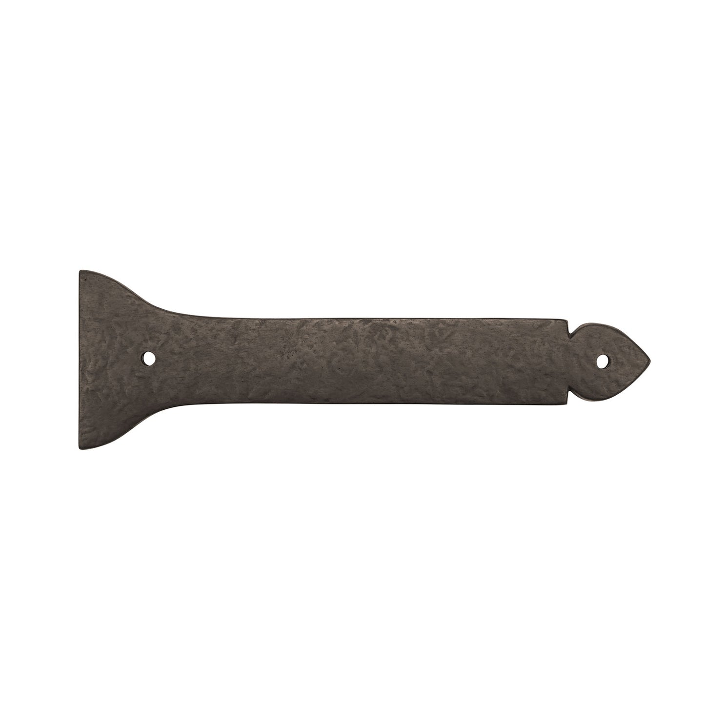 Textured Bronze Non-Active  Band Hinge - 13" - Spear - Flared