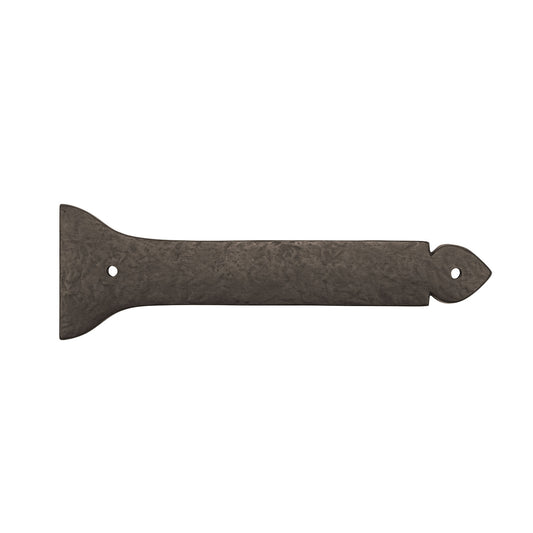 Textured Bronze Non-Active Band Hinge - 13" - Spear - Flared