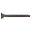 Textured Bronze Non-Active  Band Hinge - 22" - Spear - Flared