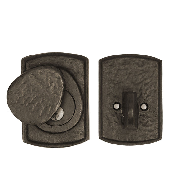 Textured Bronze Deadbolt - Arch - Single Cylinder