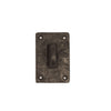 Textured Bronze Mortise Bolt - Patio Square - T-Turn