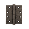 Textured Bronze High Load Butt Hinge - 5" x 4-1/2" - Button