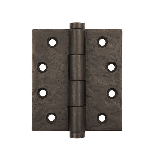 Textured Bronze High Load Butt Hinge - 5" x 4-1/2" - Button