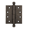 Textured Bronze High Load Butt Hinge - 5" x 4-1/2" - Ball