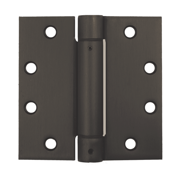 Stainless Steel 4-1/2" x 4-1/2" Spring Hinge - PVD Coated