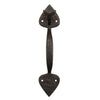 Textured Bronze Thumb Latch - Spear - Slim