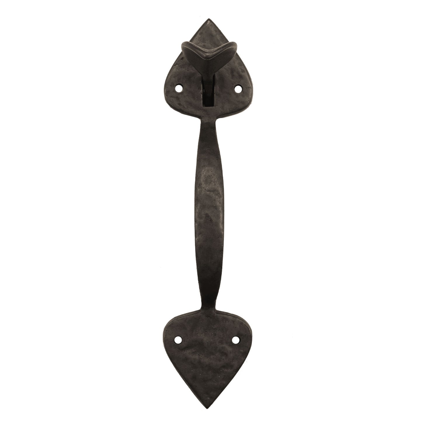 Textured Bronze Thumb Latch - Spear - Slim