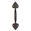 Textured Bronze Pull Handle - Spear - Slim
