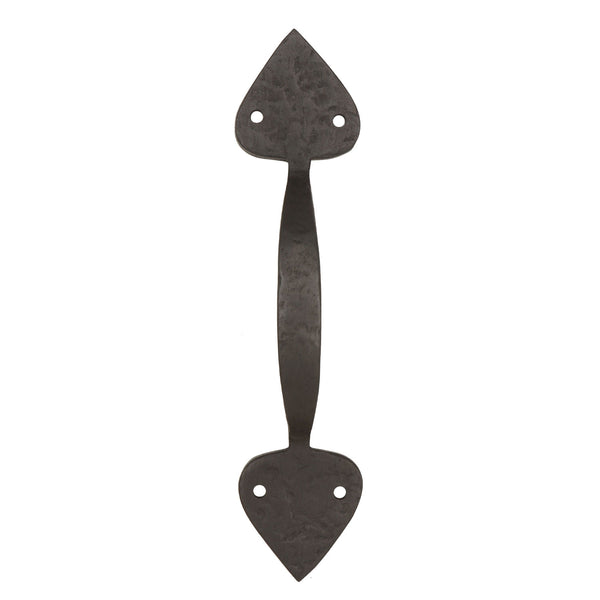 Textured Bronze Pull Handle - Spear - Slim