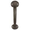 Textured Bronze Door & Gate Pull Handle - Bean - Large