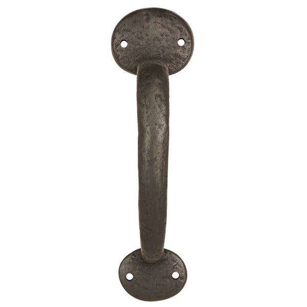 Textured Bronze Door & Gate Pull Handle - Bean - Large