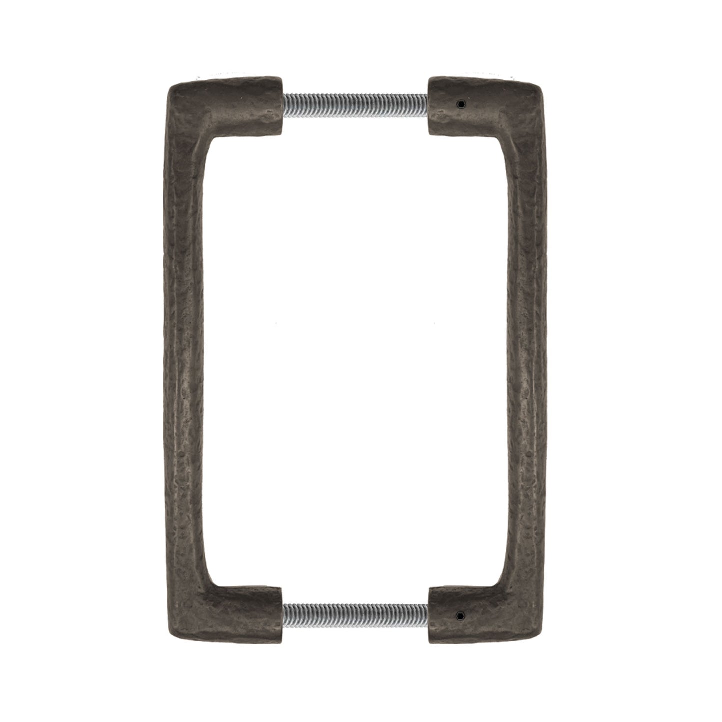 Textured Bronze Bar Pull Handle Set - Back to Back - 8" C2C