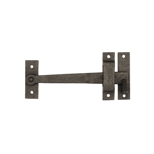 Textured Bronze Drop Bar without Knob - 6-1/2"