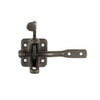 Textured Bronze Standard Gate Latch - Straight Catch
