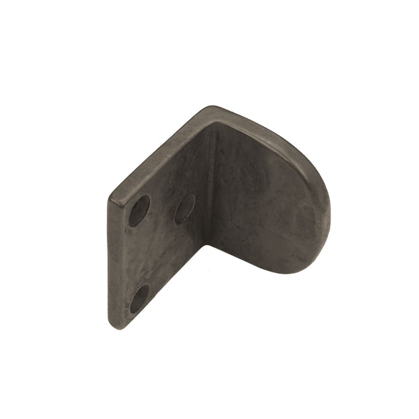 Textured Bronze Gate Stop - Slim