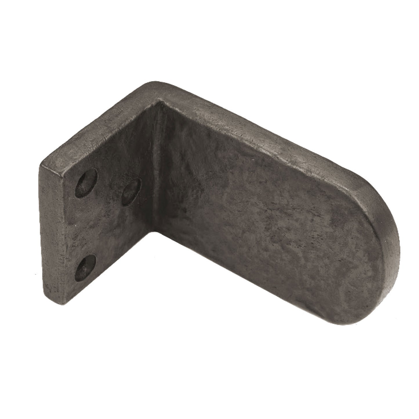Textured Bronze Gate Stop -  Extended