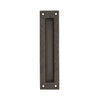 Textured Bronze Pocket Barn Door Pull