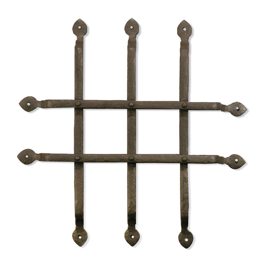 Textured Bronze Grill - 14" x 14" - 2 Bar x 3 Bar