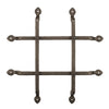 Textured Bronze Grill - 14" x 14" - 2 Bar x 2 Bar