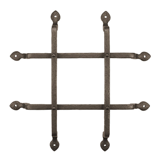 Textured Bronze Grill - 14" x 14" - 2 Bar x 2 Bar