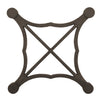 Textured Bronze Grill - Curved - Four Point Design