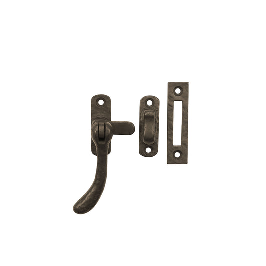 Textured Bronze Shutter Window Latch