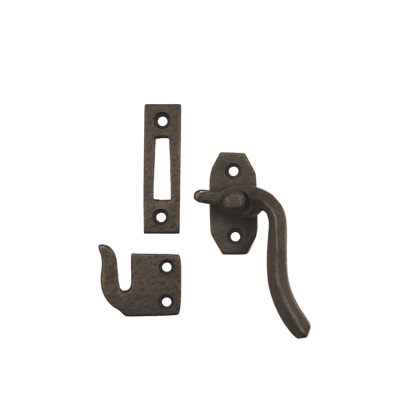 Textured Bronze Window Sash Lock - LH/RH