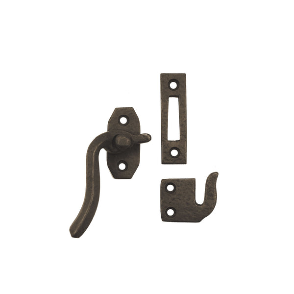 Textured Bronze Window Sash Lock - LH/RH