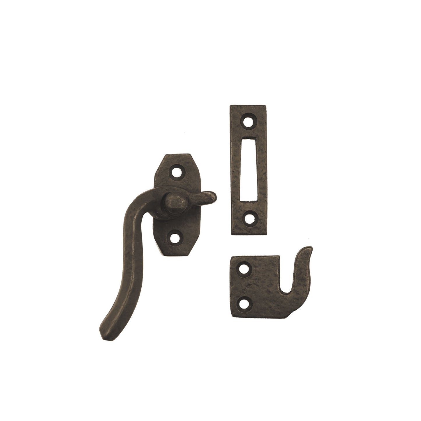 Textured Bronze Window Sash Lock - LH/RH