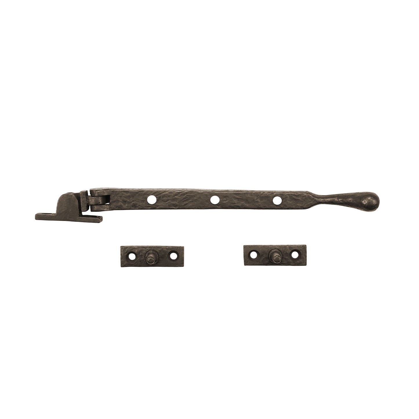 Textured Bronze Window Stay - 10"