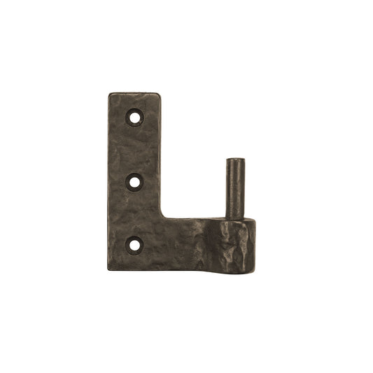 Textured Bronze Shutter Jamb Pintle Only - 1-1/4" Offset