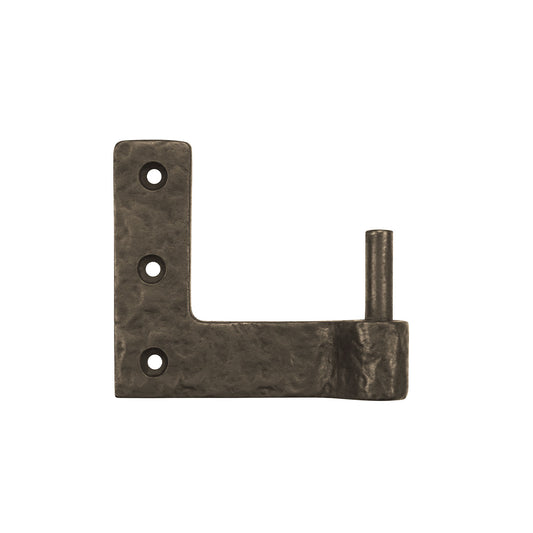 Textured Bronze Shutter Jamb Pintle Only - 2-1/4" Offset