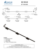 Textured Bronze Cane Bolt - 48"