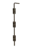 Textured Bronze Cane Bolt - 48"